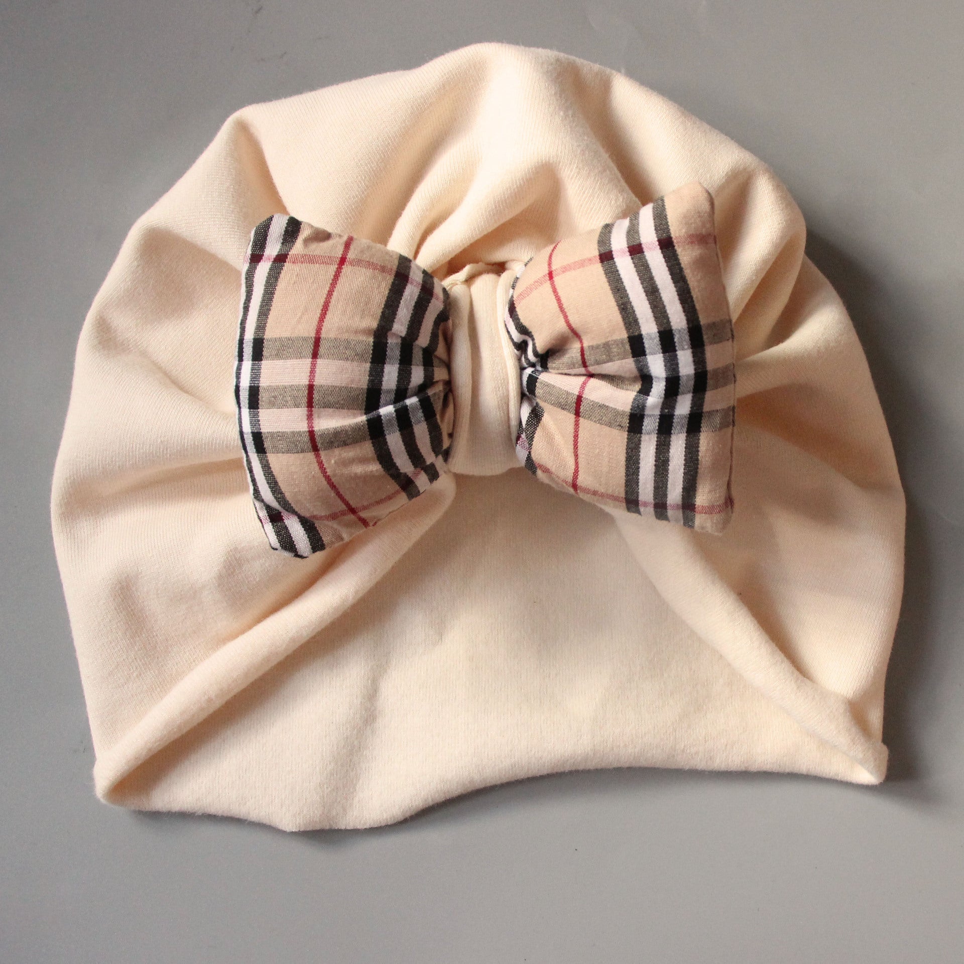 Bawełniany Turban Niemowlęcy z Kokardą