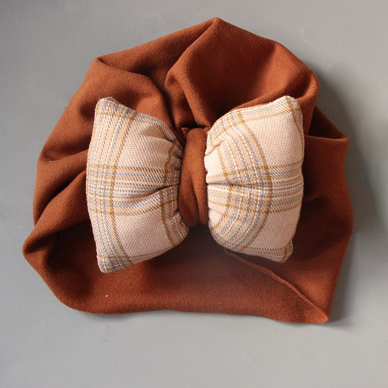 Bawełniany Turban Niemowlęcy z Kokardą